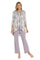 Pant Suit Mother of the Bride Long Formal Pant Suit Jacket Set Lavender/Silver