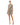 Cocktail Dresses Sequin Embellish Long Sleeve High Neck Short Dress Taupe