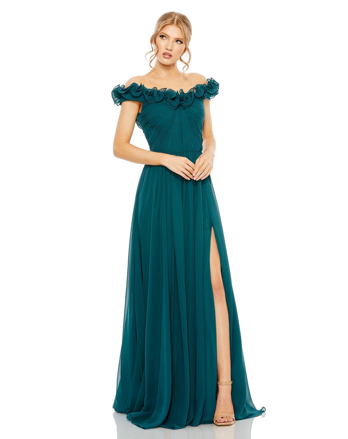 Ruffled Formal Evening Long Dress Ruffled Evening Long Mac Duggal 1159 The Dress Outlet Ruffled Formal Evening Long Dress Ruffled Evening Long Mac Duggal 1159 The Dress Outlet