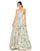 Prom Dresses Long Strapless FFormal loral Dress Pastel Multi