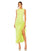 Cocktail Dresses High Low Sleeveless Cocktail Dress Lime