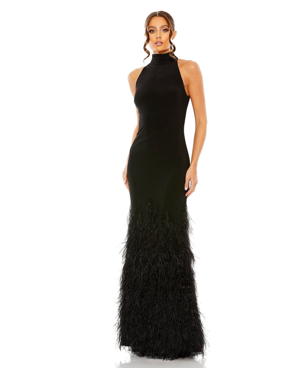 Long Fitted Formal Evening Prom Gown Fitted Evening Prom Mac Duggal 11627