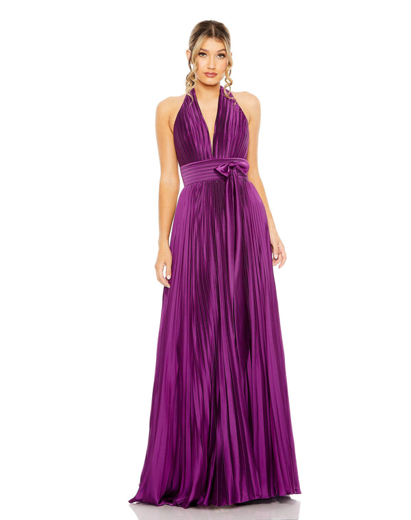 Prom Long Halter Formal Dress Halter Neckline Mac Duggal 11636