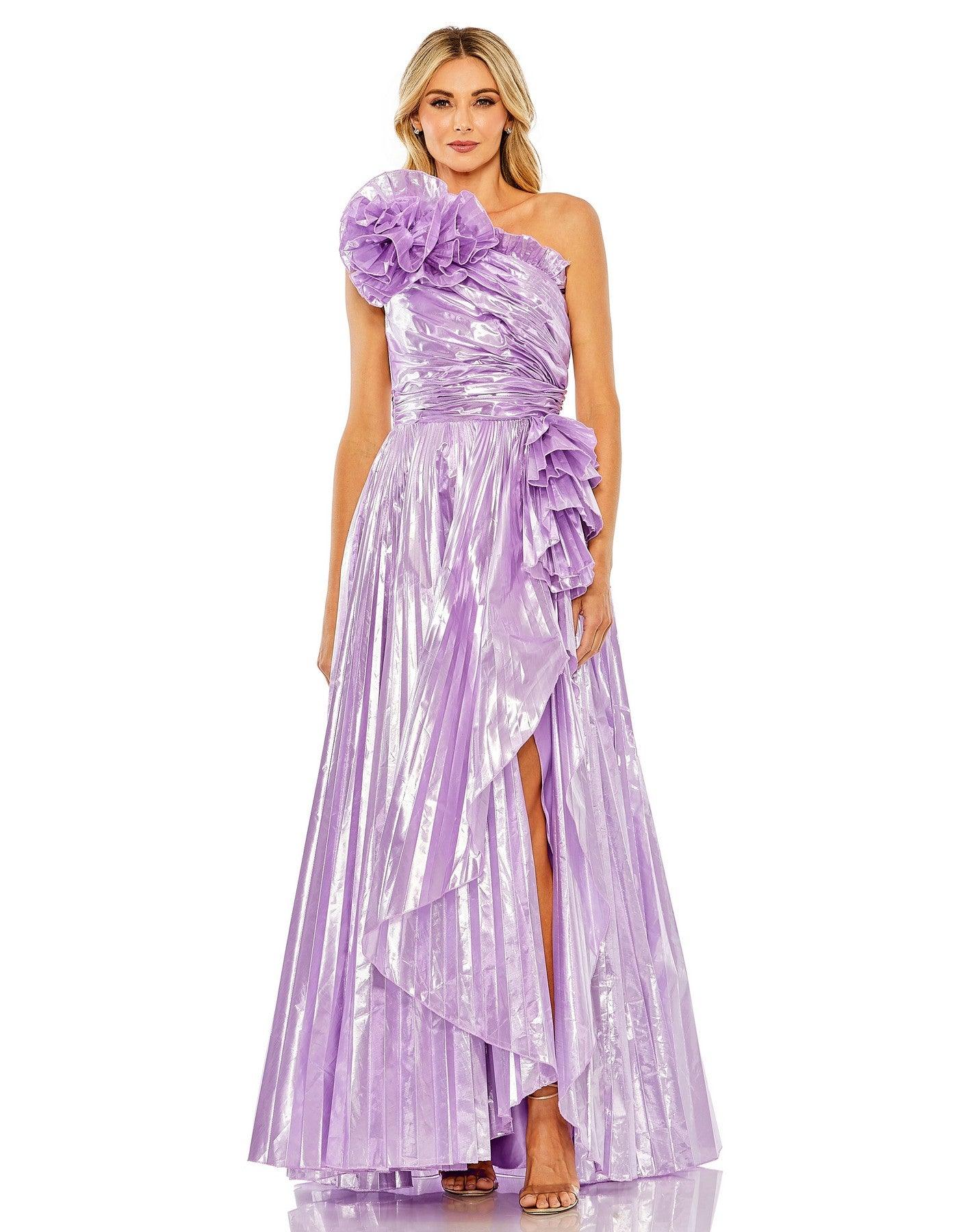 Prom Dresses Prom One Shoulder Long Gown Lilac