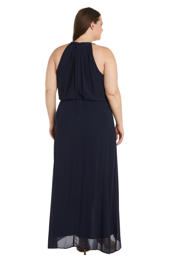 R&M Richards 1170W High Low Formal Plus Size Dress