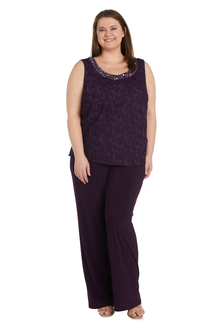 R&M Richards 1216W Plus Size Formal Jacket Pant Suit