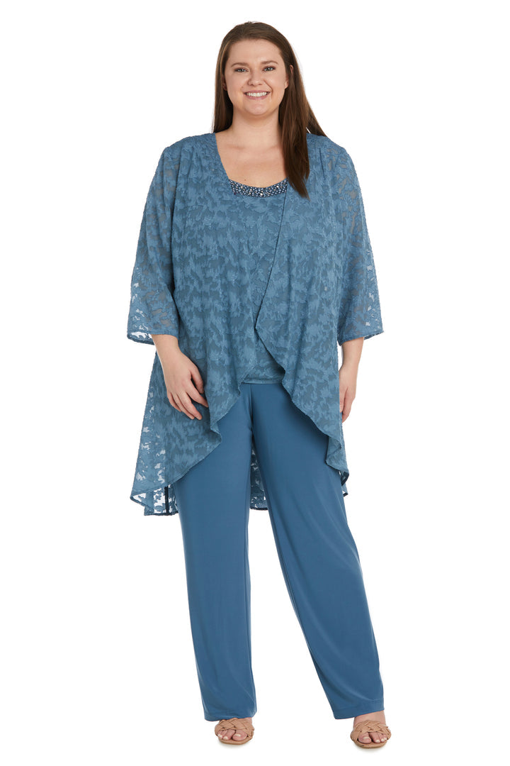 R&M Richards 1216W Plus Size Formal Jacket Pant Suit