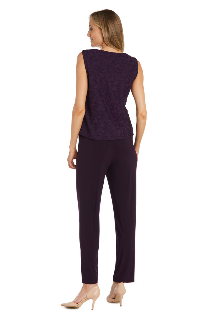 R&M Richards 1216 Long Formal Pant Suit Jacket Set