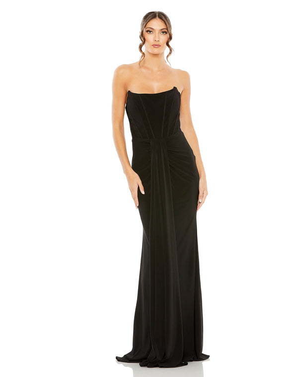 Long Strapless Prom Formal Dress Strapless Prom Mac Duggal 13003