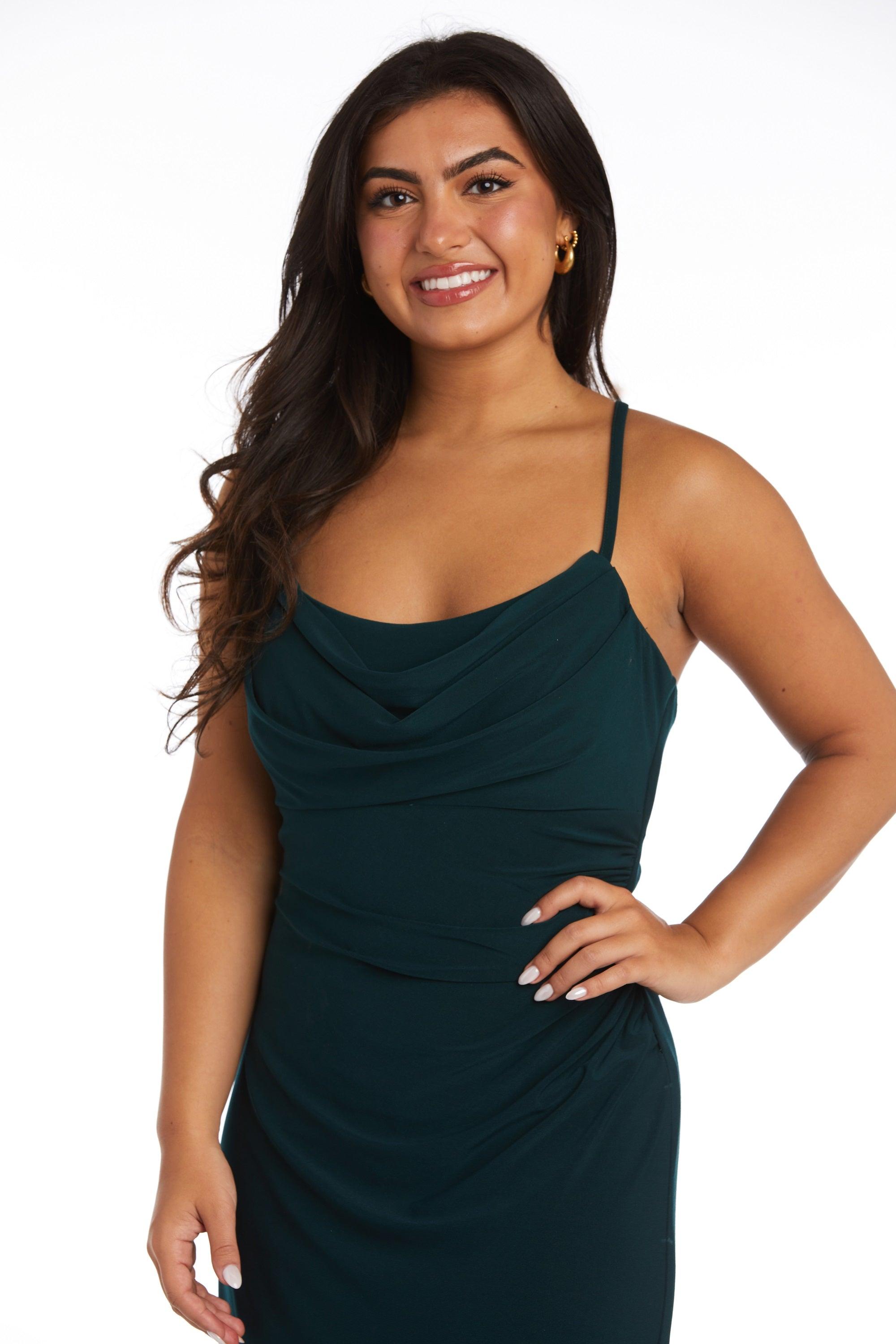 Morgan & Co 13019 Long Formal Fitted Prom Dress