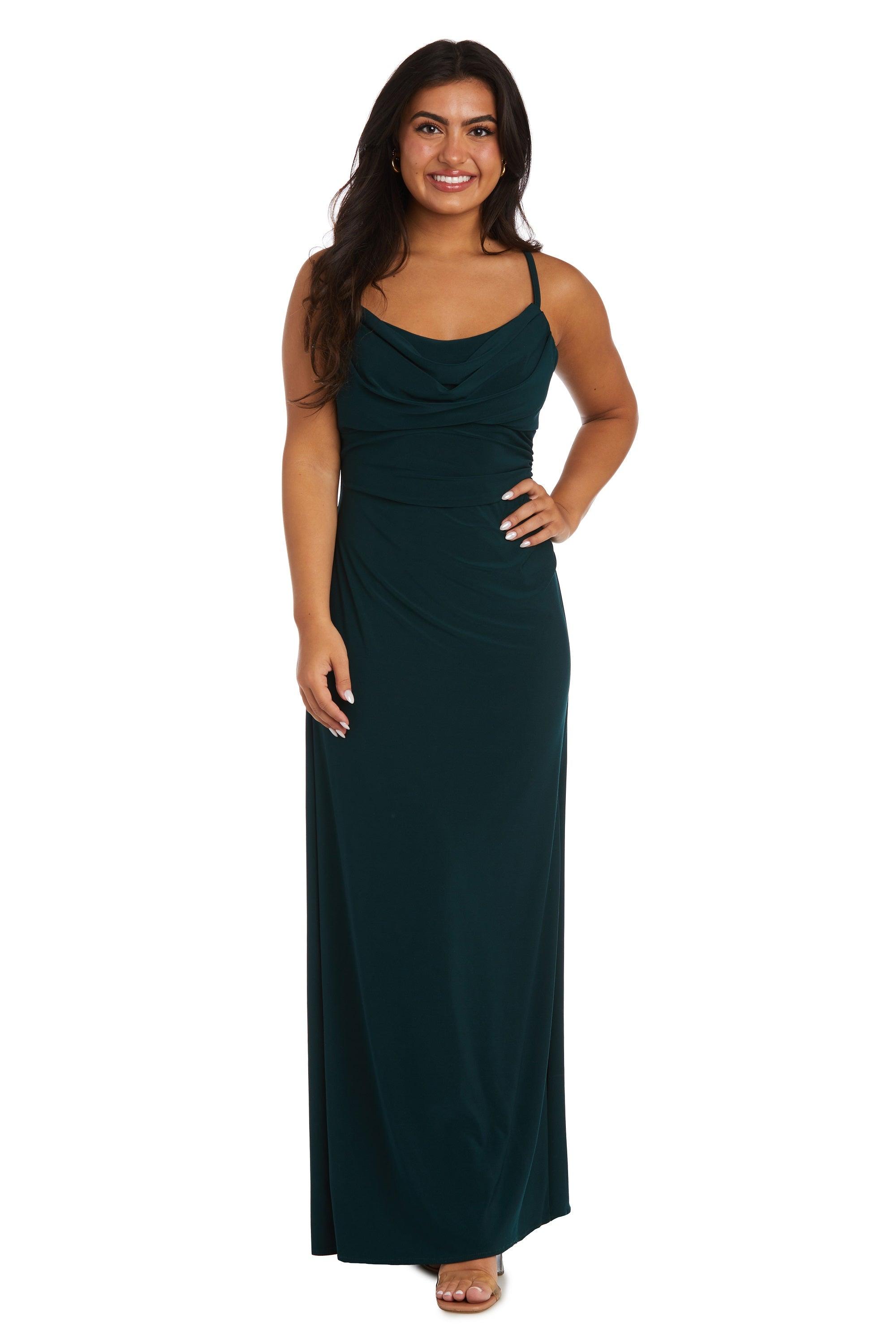 Morgan & Co 13019 Long Formal Fitted Prom Dress