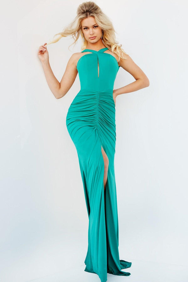 Jovani 08651 Long Formal Mermaid Fit Prom Dress