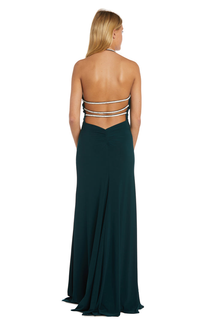 Morgan & Co 13138 Formal Prom Fitted Long Dress