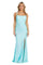 Prom Dresses Long Formal Prom Sequin Dress Aquamarine