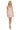 Cocktail Dresses Short Printed Floral Cocktail Ruffle Dress White/Orange