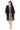 Plus Size Dresses Plus Size Pattered Mother of the Bride Jacket Dress Navy/Clay