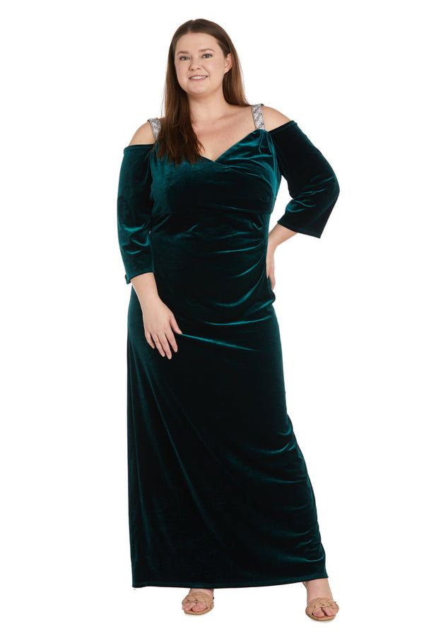 Plus Size Formal Evening Dress Long R&M Richards 1489W