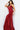 Prom Dresses Long Spaghetti Strap Fitted Prom Gown Red