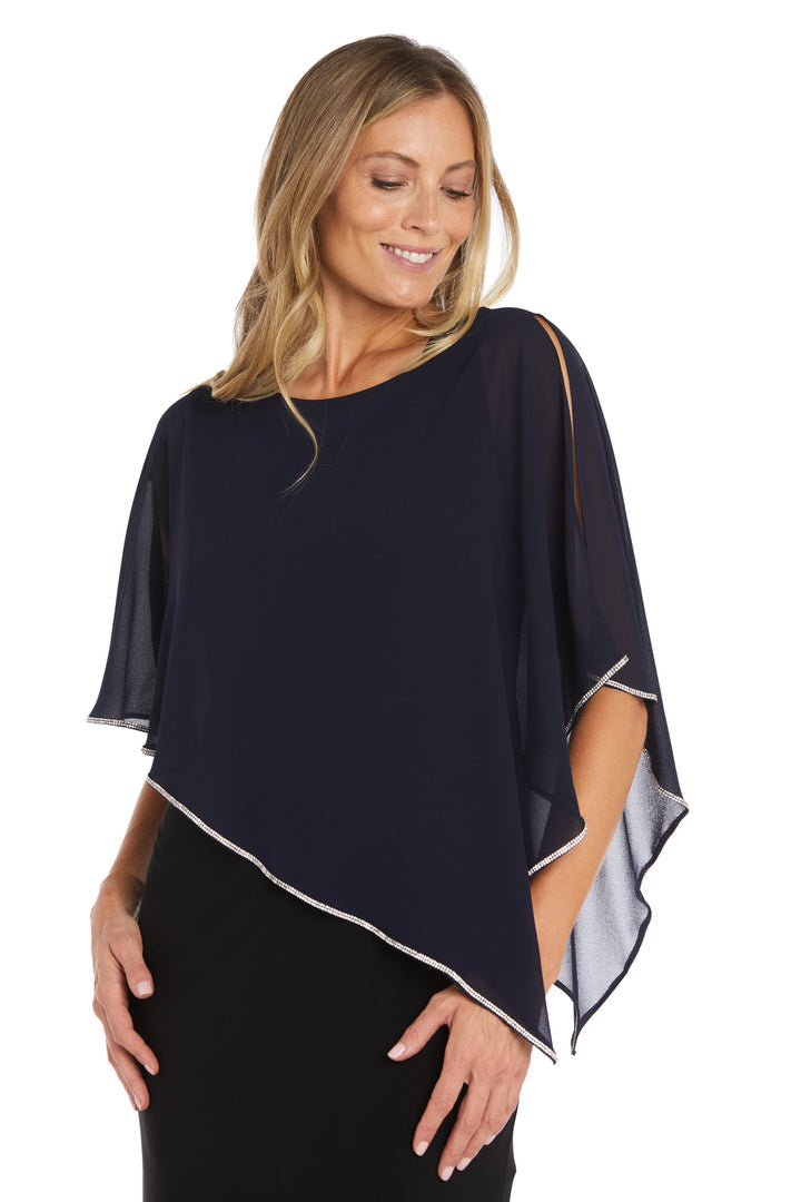 R&M Richards 1706 Mother of the Bride Poncho Top