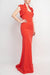 Formal Dresses Strapless Sweetheart Neck Bodycon Scuba Dress with Matching Bolero Coral