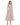 Formal Dresses Long Sleeve Formal Tea Length Dress Rose