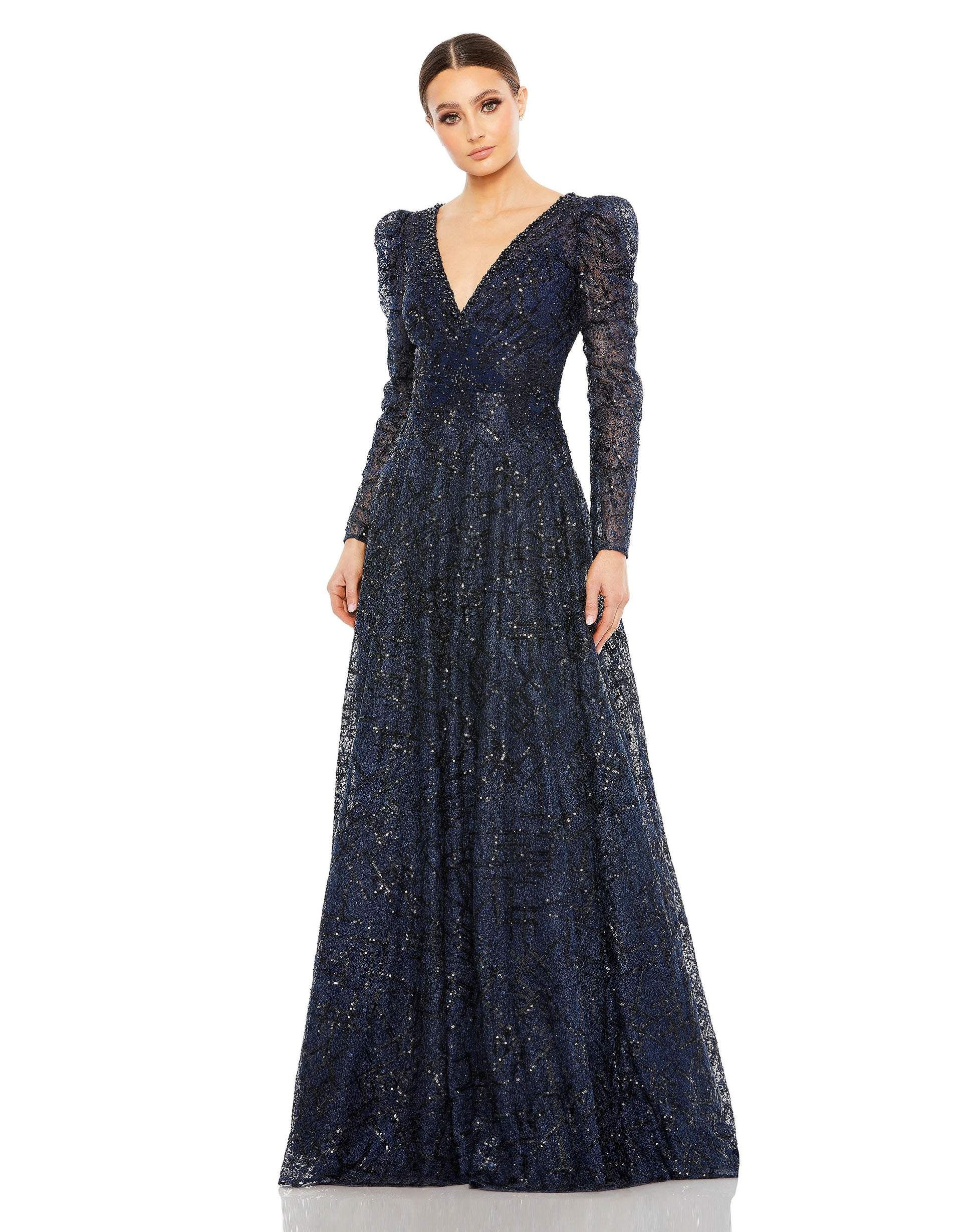 Mac Duggal 20353 Midnight 12 Sale