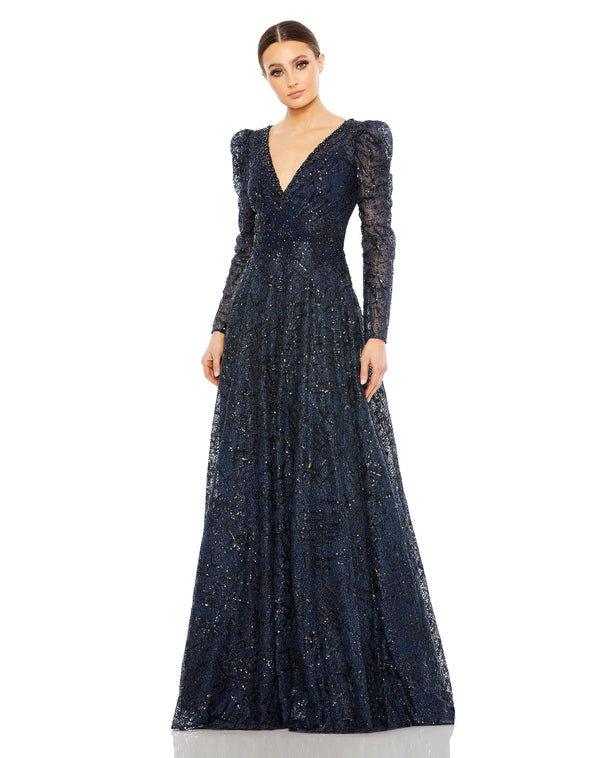 Mac Duggal 20353 Midnight 12 Sale