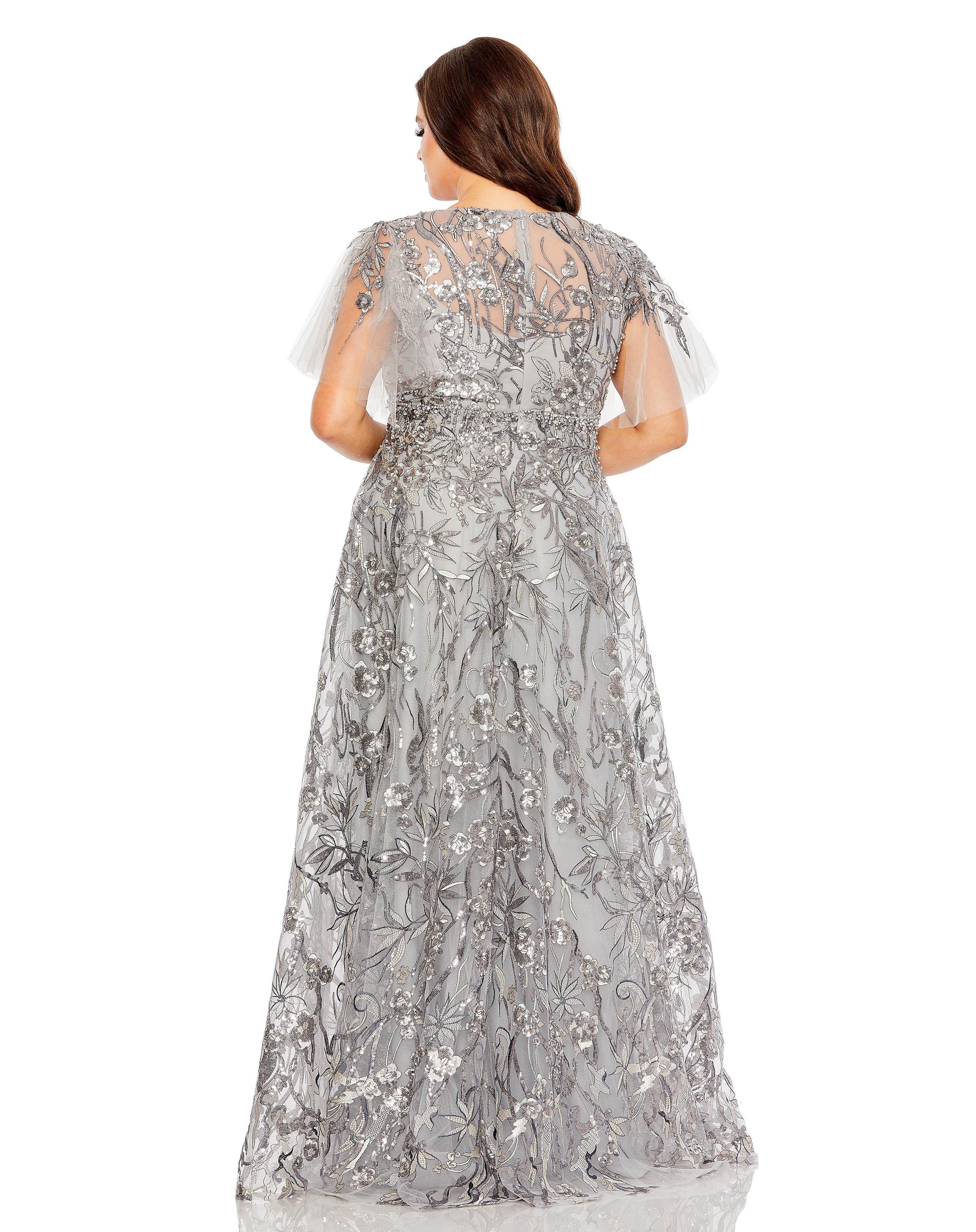 Mac Duggal 20469 Fabulouss Long Plus Size Formal Dress