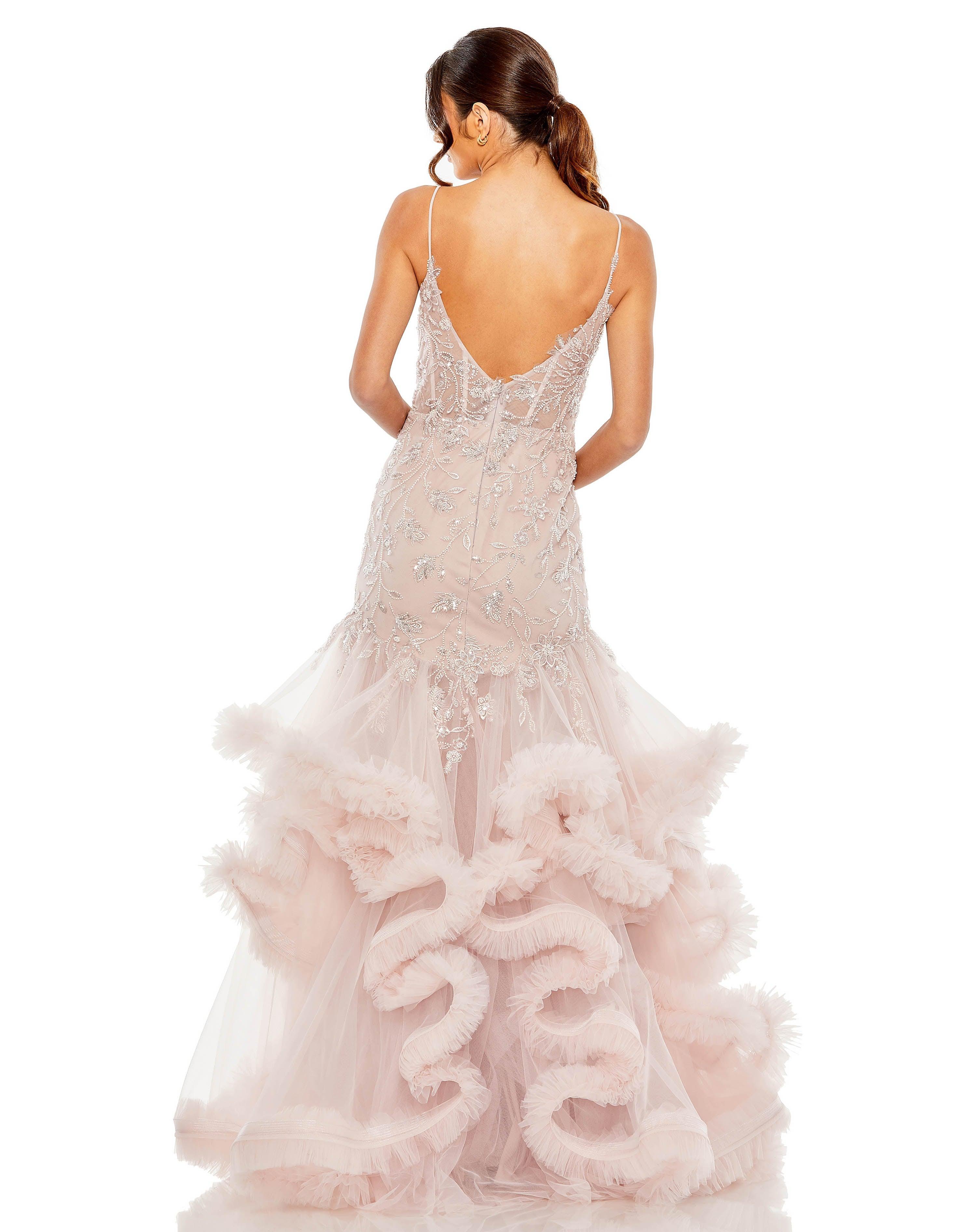 Prom Dresses Long Formal Mermaid Prom Dress Porcelain