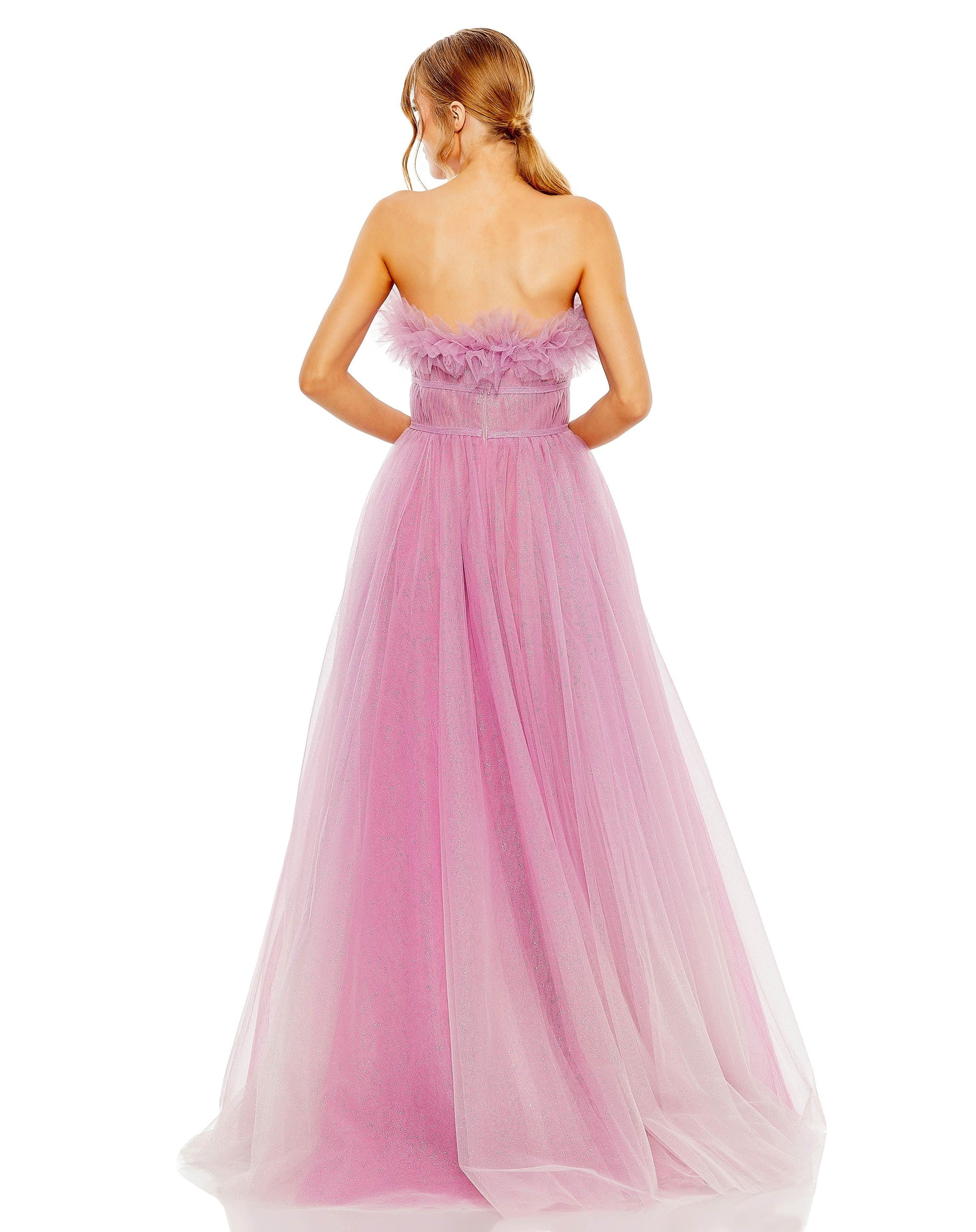 Mac Duggal 20555 Prom Strapless Long Ball Gown