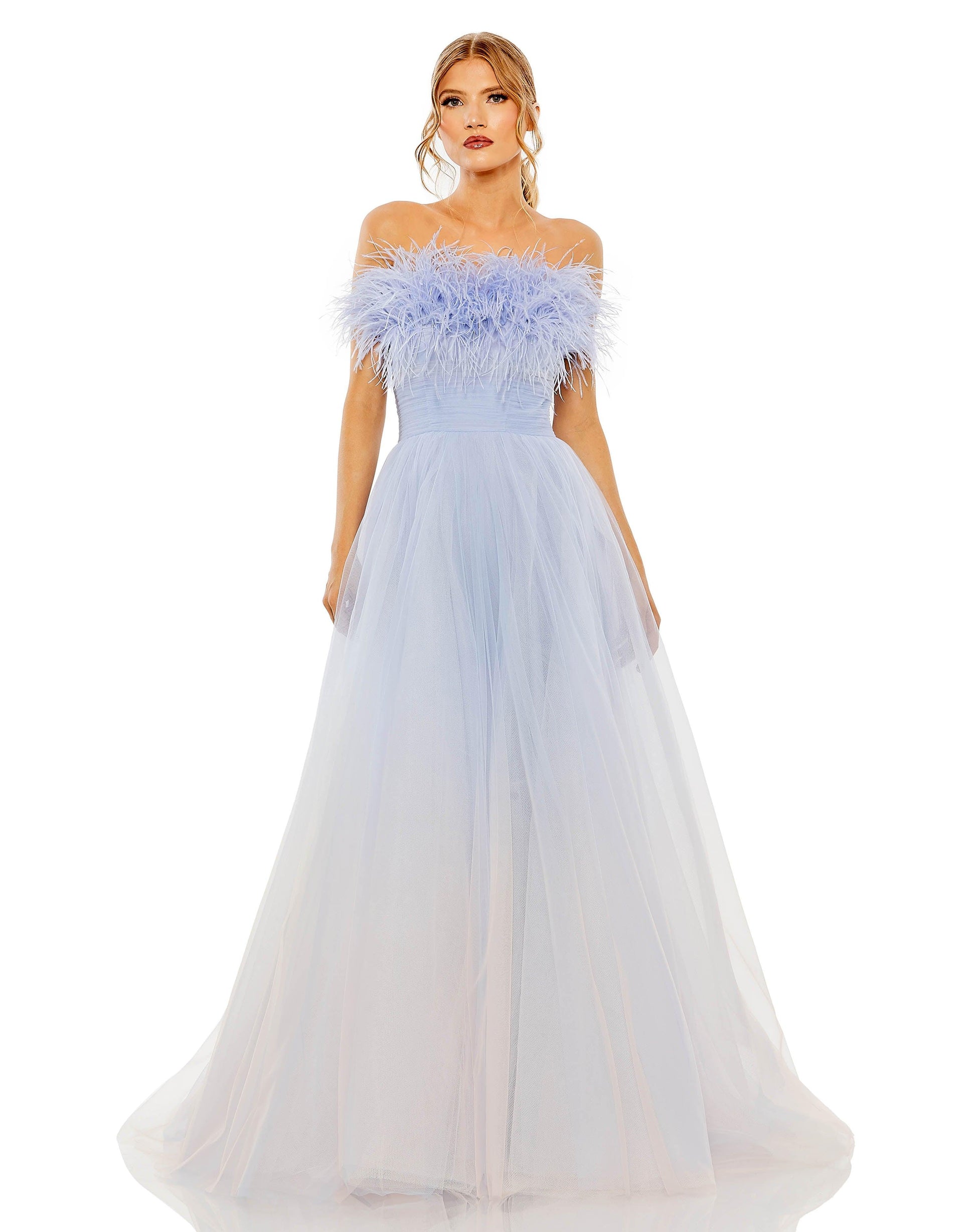 Mac Duggal 20557 Long Strapless Prom Ball Gown