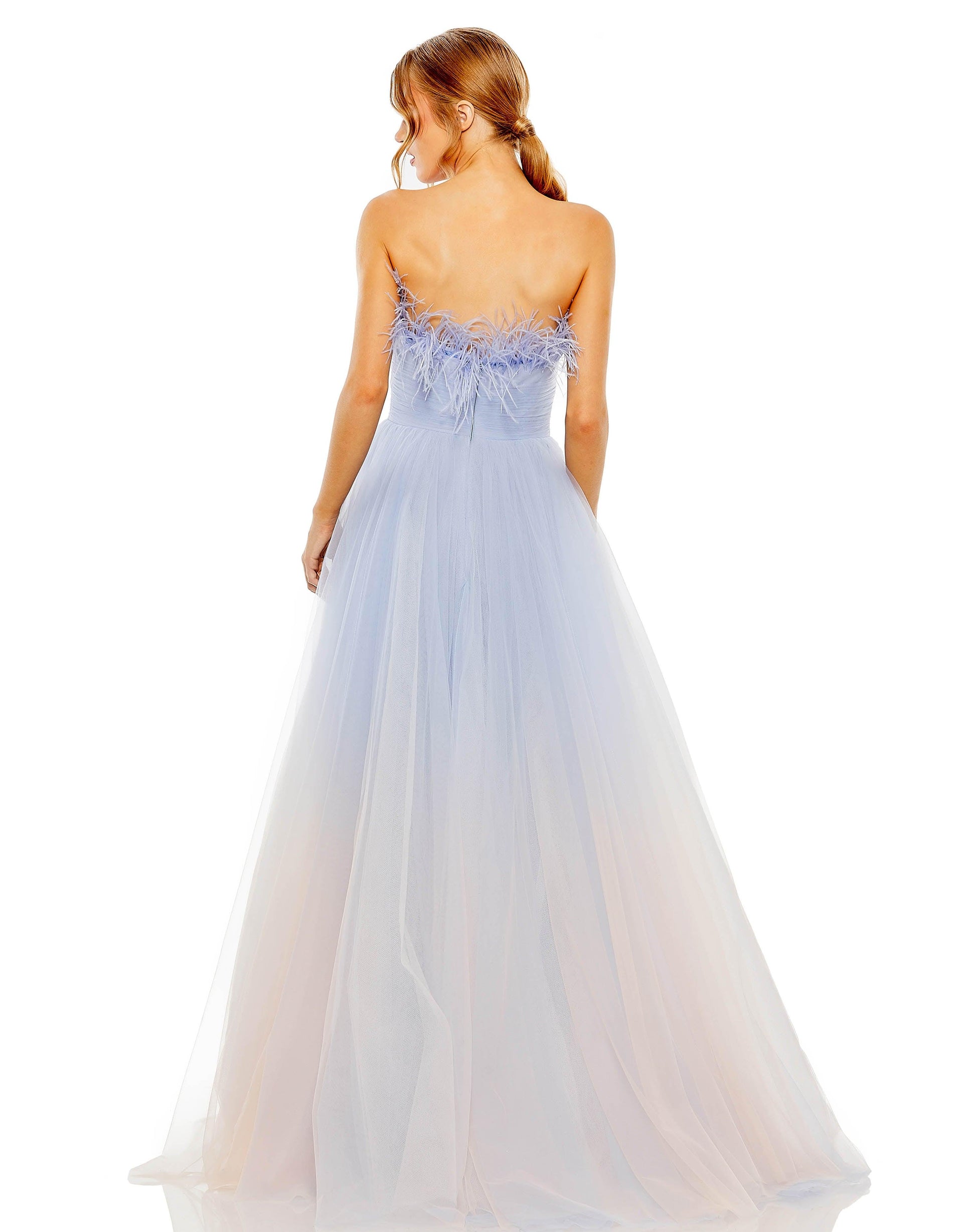 Mac Duggal 20557 Long Strapless Prom Ball Gown