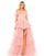 Prom Dresses Long Off Shoulder Prom Ball Gown Pink