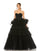 Prom Dresses Prom Long Strapless Ball Gown Black