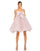Cocktail Dresses Short Spaghetti Strap Cocktail Dress Rose