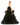 Flower Girl Dresses Little Girls Long Ball Gown Halter Dress Black