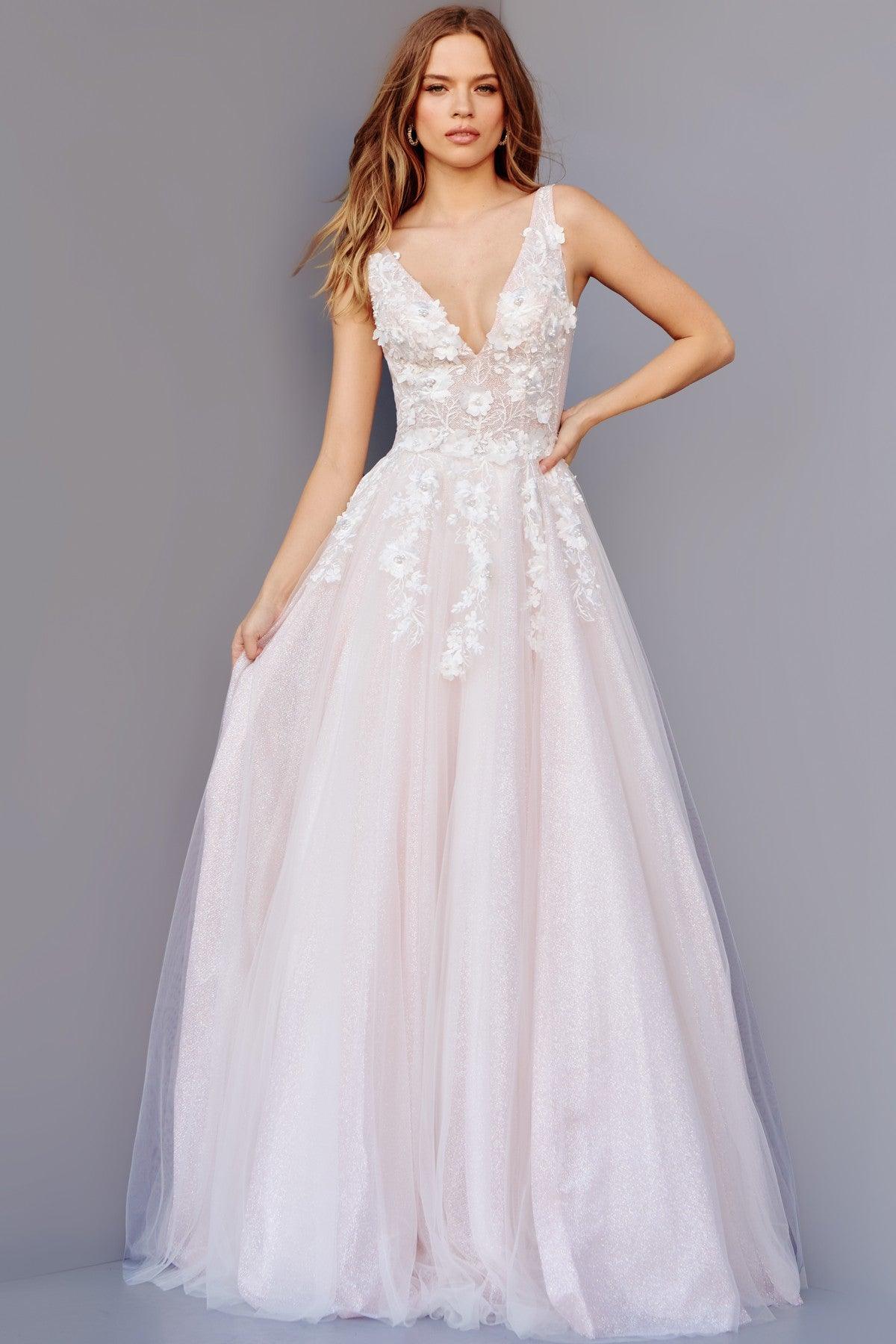 Jovani 09321 Prom Long Sleeveless Ball Gown