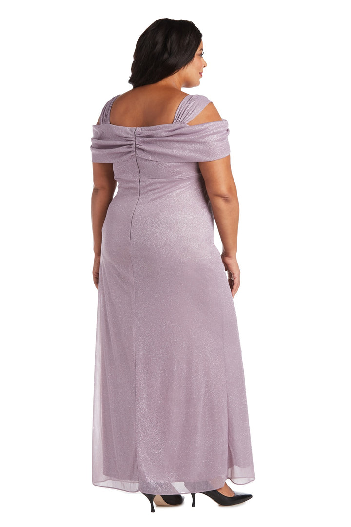 R&M Richards 2061W Long Plus Size Formal Evening Dress