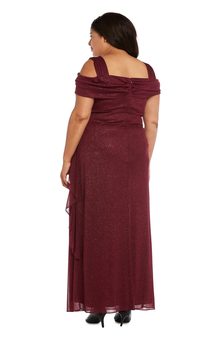 R&M Richards 2061W Long Plus Size Formal Evening Dress