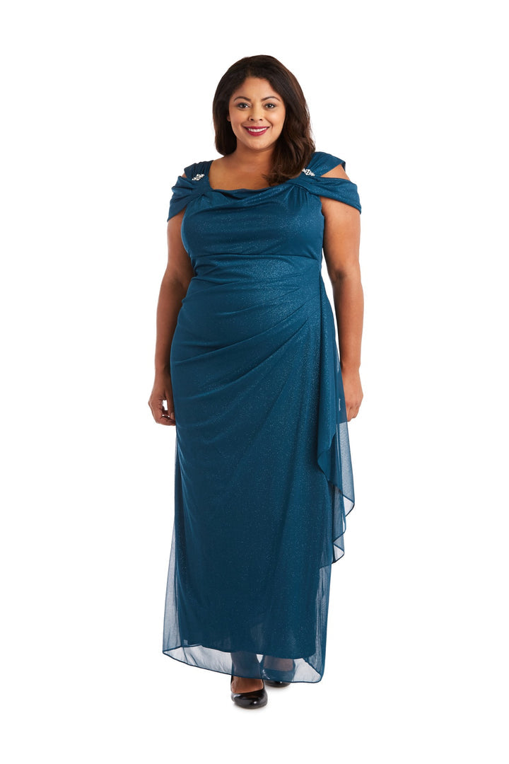 Plus Size Dresses Long Plus Size Formal Evening Dress Teal