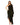 Formal Dresses One Shoulder Cape Sleeve High Low Dress Black