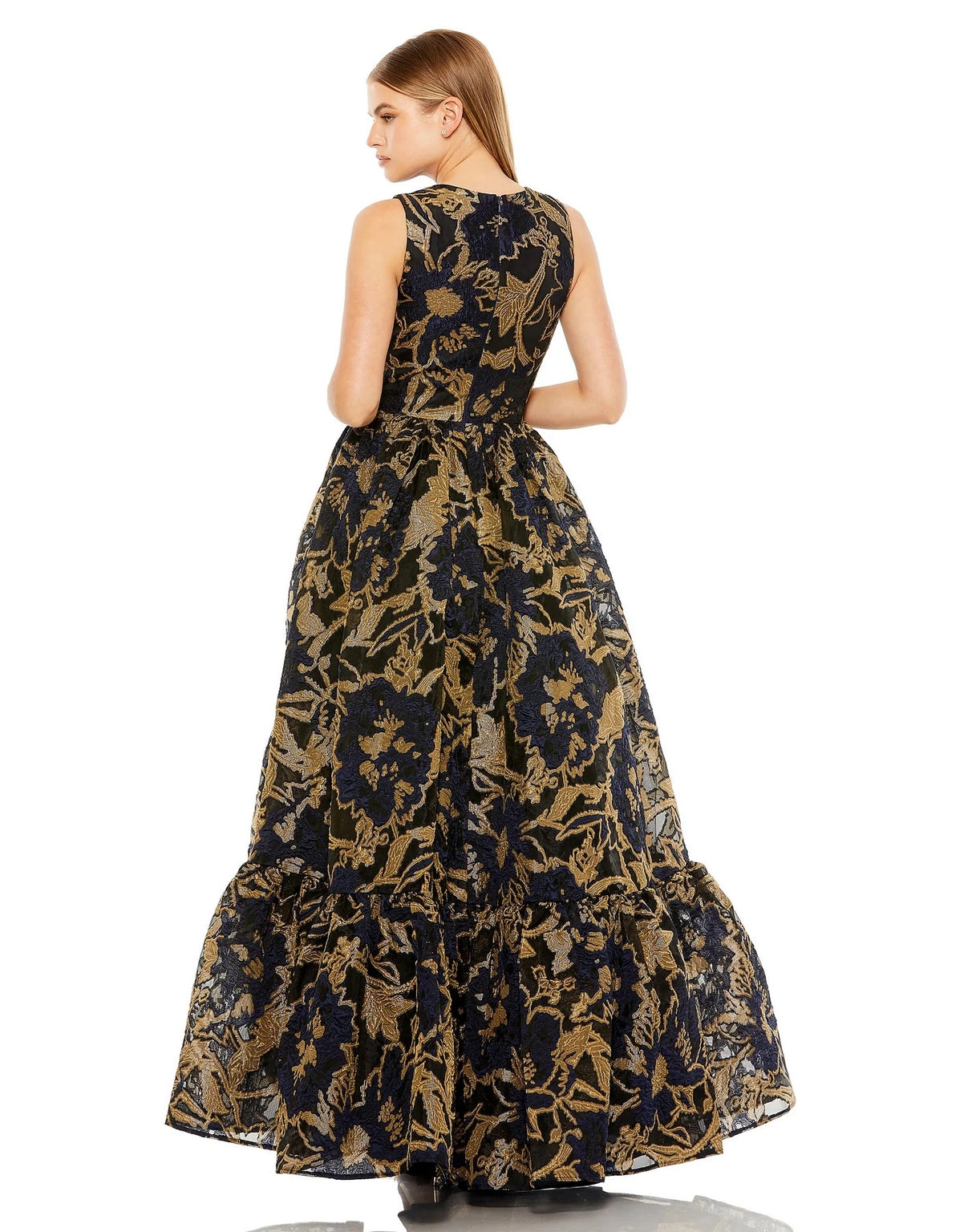 green emerald velvet dress Black and Gold Brocade Sweetheart Fit & Flare Mini Dress – The Designer  Atelier main image 0
