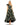 Formal Dresses One Shoulder Bow Detail High Low Dress Emerald