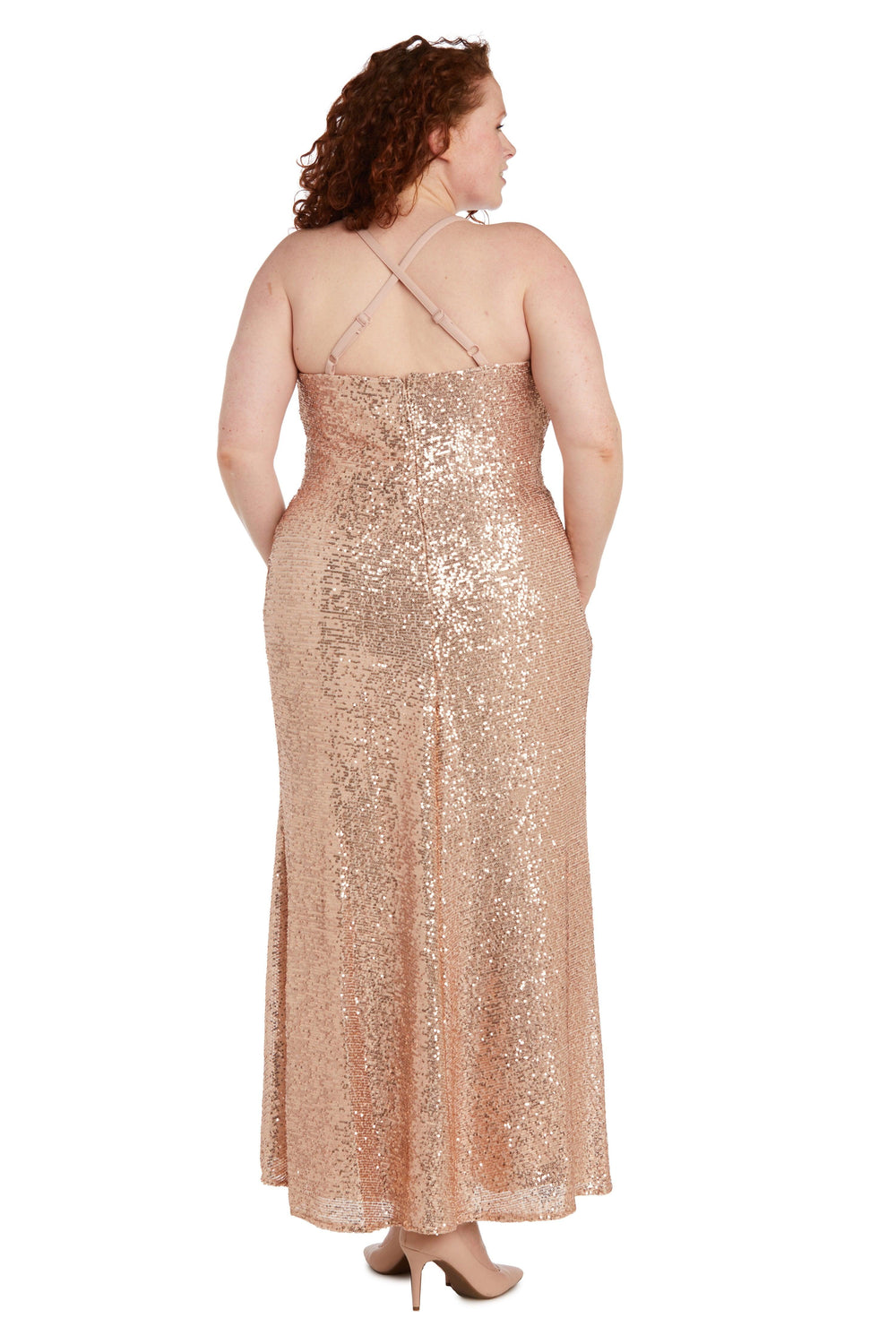 Nightway Long Formal Prom Plus Size Dress 21936WA