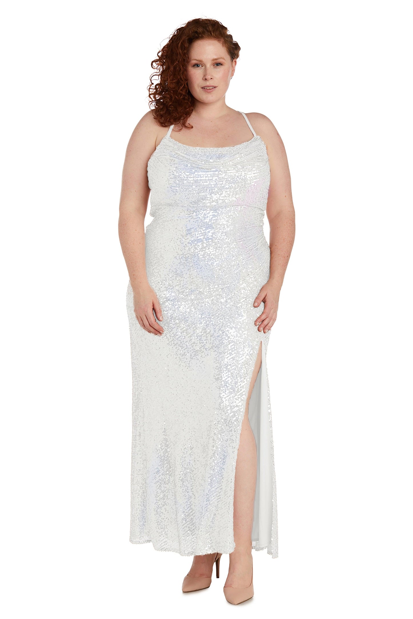 Nightway Long Formal Prom Plus Size Dress 21936WA