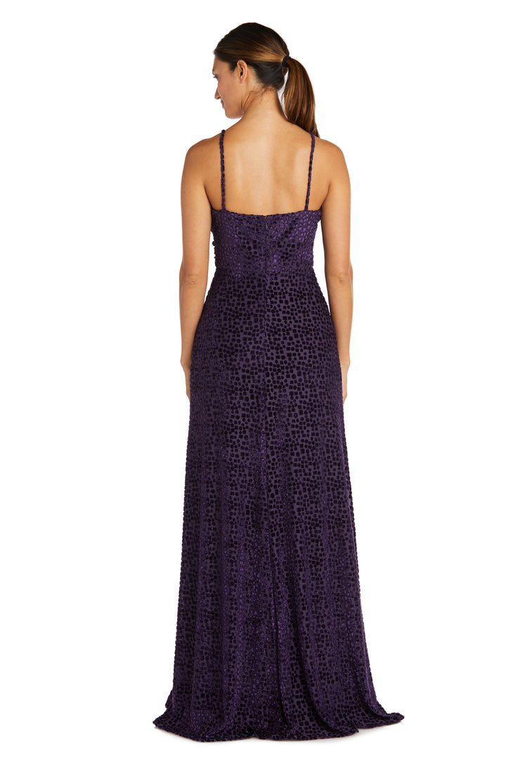 Plum Nightway 22099 Long Evening Formal Halter Dress for $119.0 – The