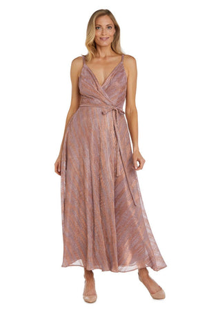 Nightway 22136P Long Formal Petite Metallic Dress for 115.99