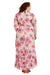 Nightway High Low Floral Plus Size Dress 22138W