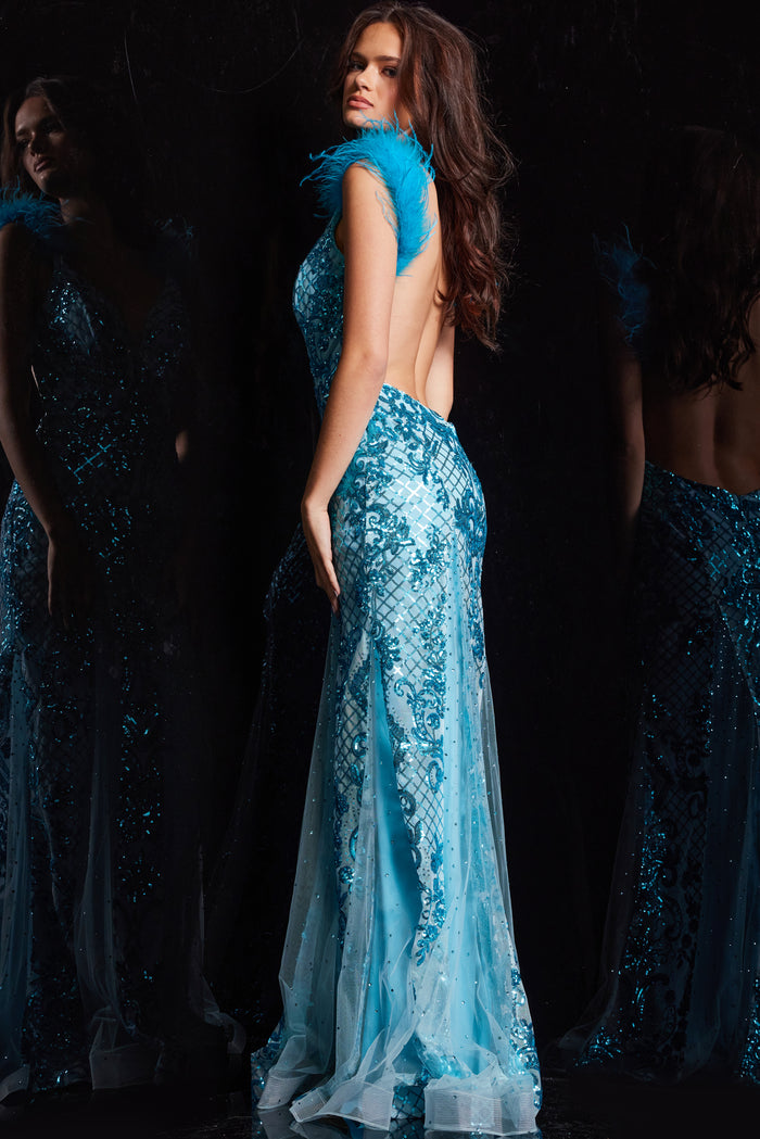 Prom Dresses Prom Long Formal Evening Dress Light Blue