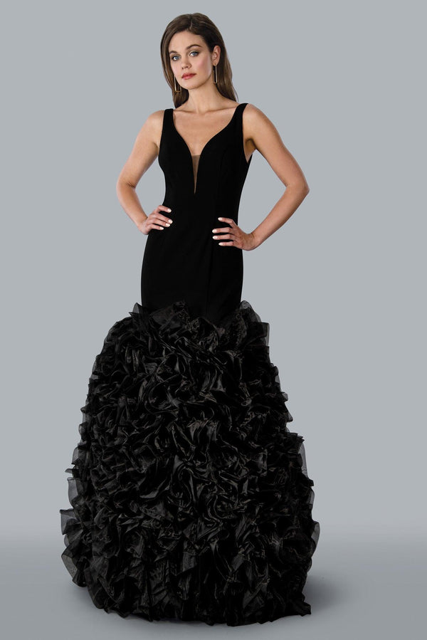 Stella Couture 23120 Sleeveless Long Prom Dress